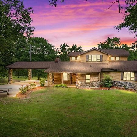 Refuge Ranch Retreat Log Cabin Lake 53+ Acres Locust Grove Exteriör bild